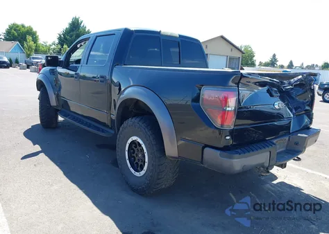 2013 Ford F-150 Svt Raptor z USA, uszkodzony, nr VIN 1FTFW1R67DFC13228